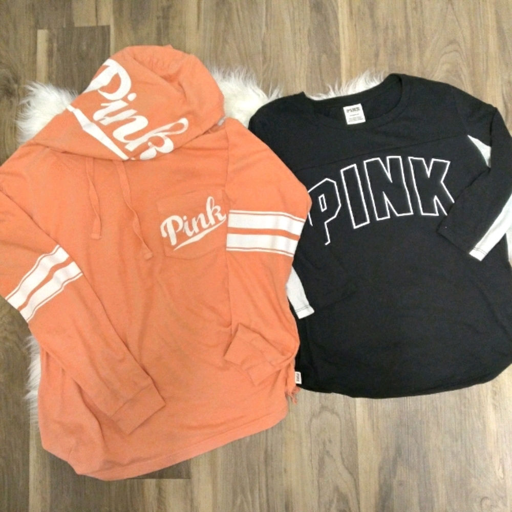 VS PINK LIGHT LONG SLEEVED BUNDLE